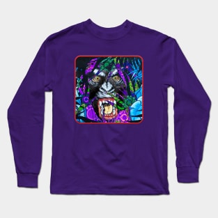 Congo psychedelic Ape Long Sleeve T-Shirt